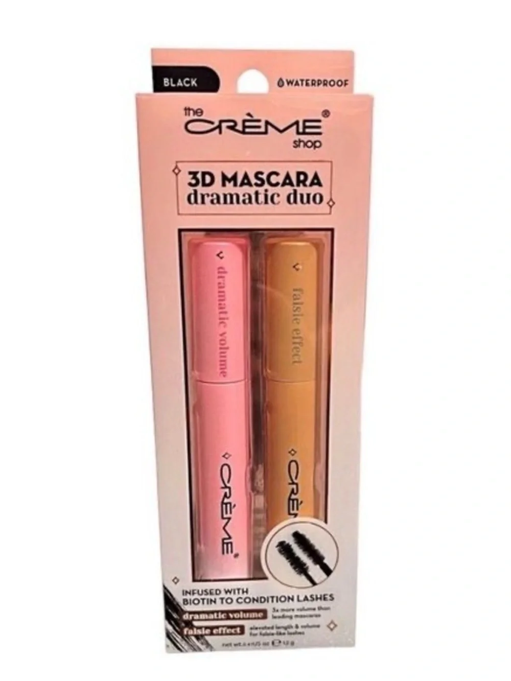 The Crème Shop 3D Mascara Dramatic Duo